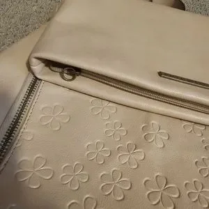 FRYE AND CO. BACKPACK WITH LASERCUT FLORAL PATTERN (BEIGE) FRYE AND CO. | Bags | Frye And Co Backpack With Lasercut  main image 3